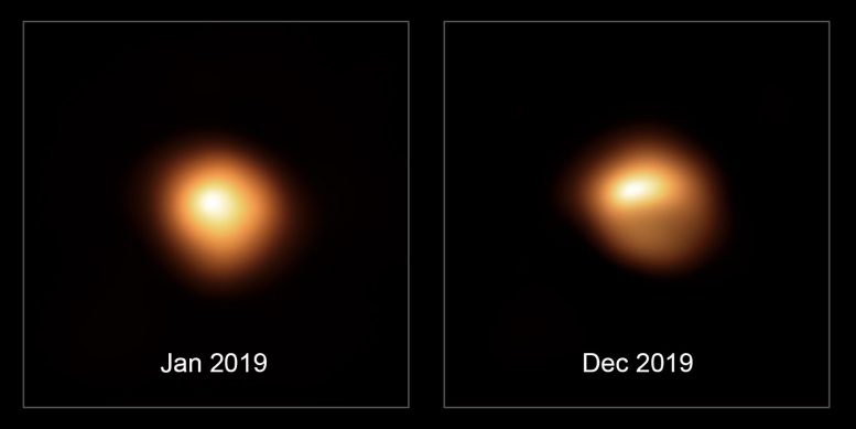 Вид диска звезды в самый мощный наземный телескоп VLT (ESO, Сьерра-Паранал, Чили)